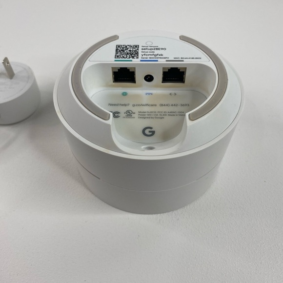 Google Wifi Mesh Router AC1200 GJ2CQ - White - Picture 5 of 6